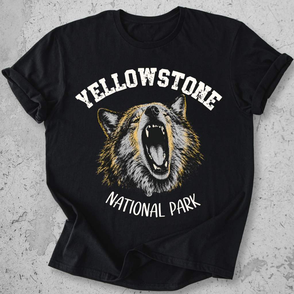 Yellowstone Wolf  T-Shirt