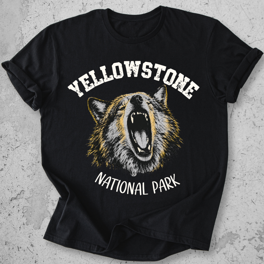 Yellowstone Wolf  T-Shirt