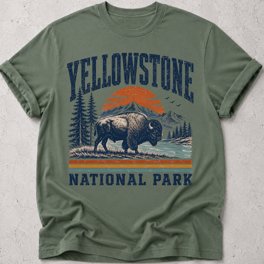 Yellowstone Retro T-Shirt