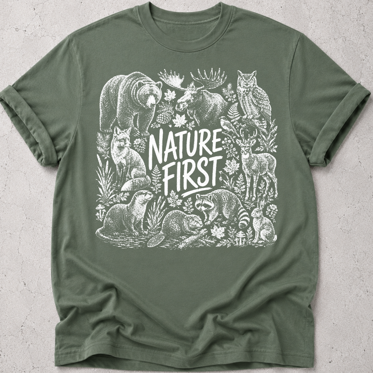 Nature First  T-Shirt