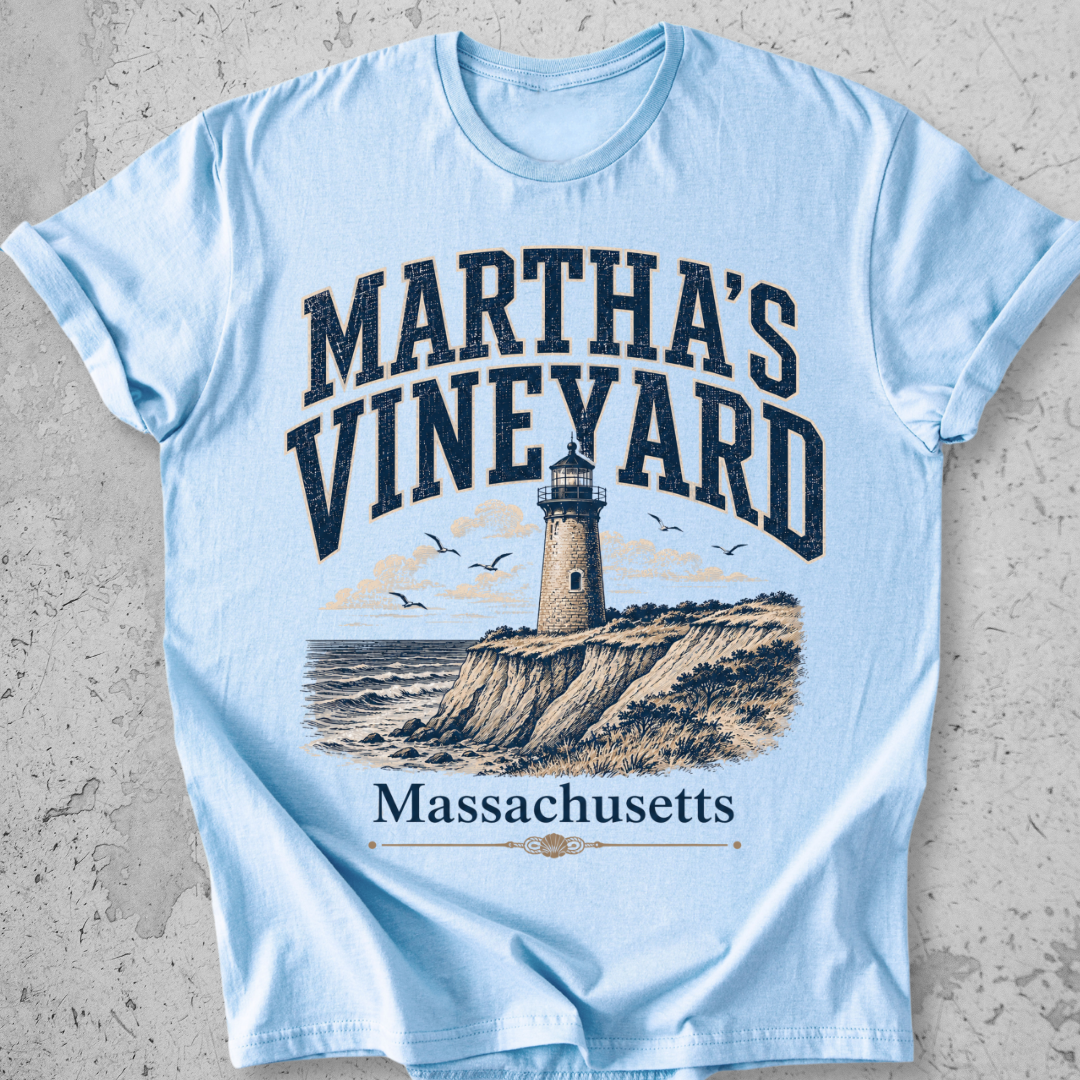 Marthas Vineyard Mass.  T-Shirt