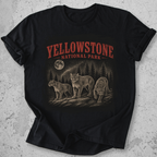 Yellowstone Mountain Lion  Vintage  T-Shirt