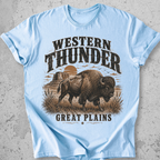 Western Thunder Bison T-Shirt