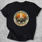 Yellowstone Medallion Bison T-Shirt