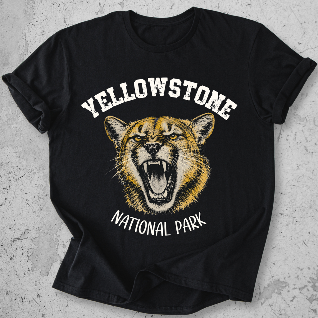 Yellowstone Mountain Lion  T-Shirt