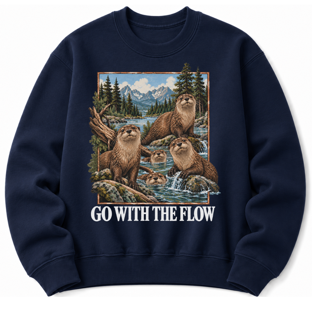Go with the Flow  Sweatshirt