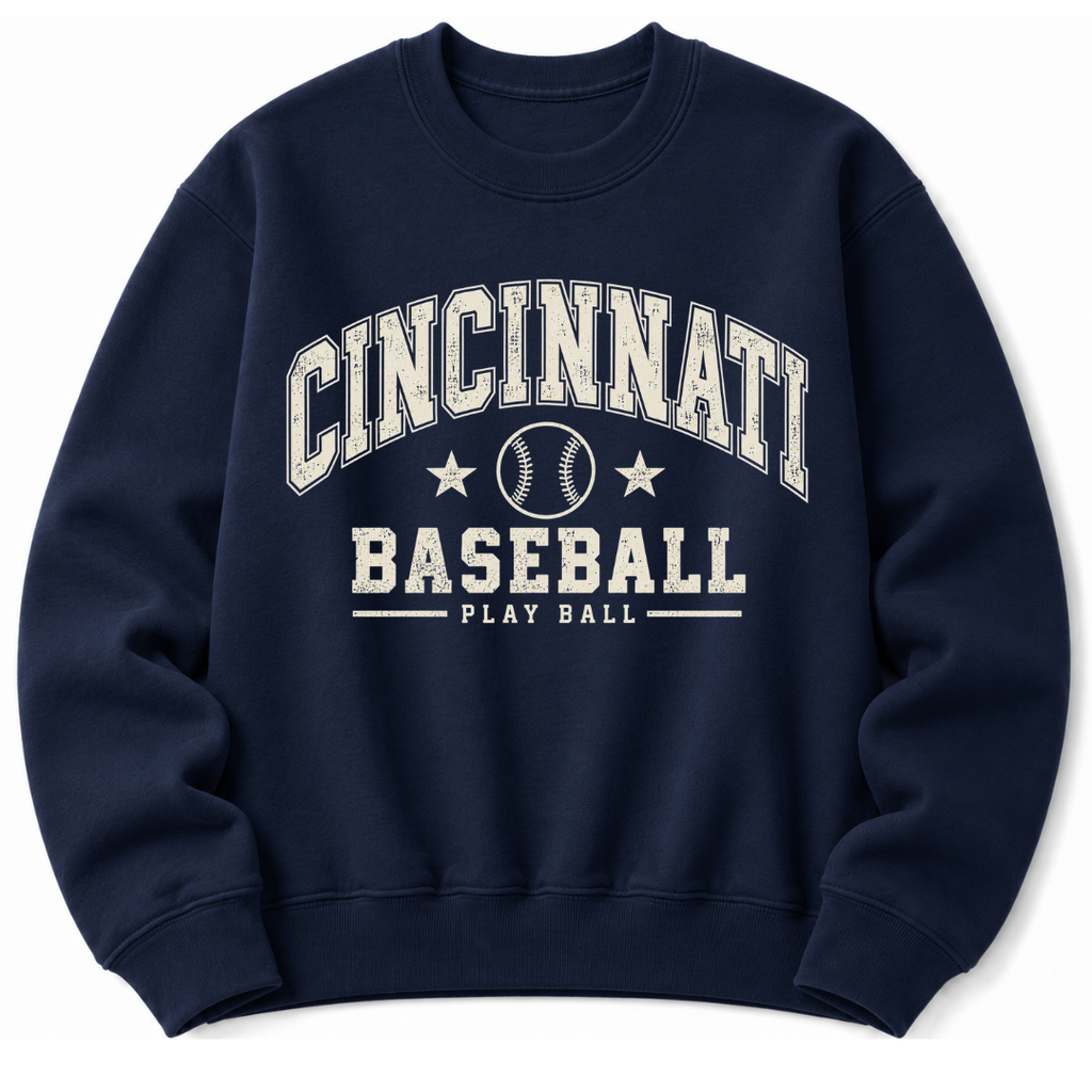 Cincinnati  Baseball Sweatshirt