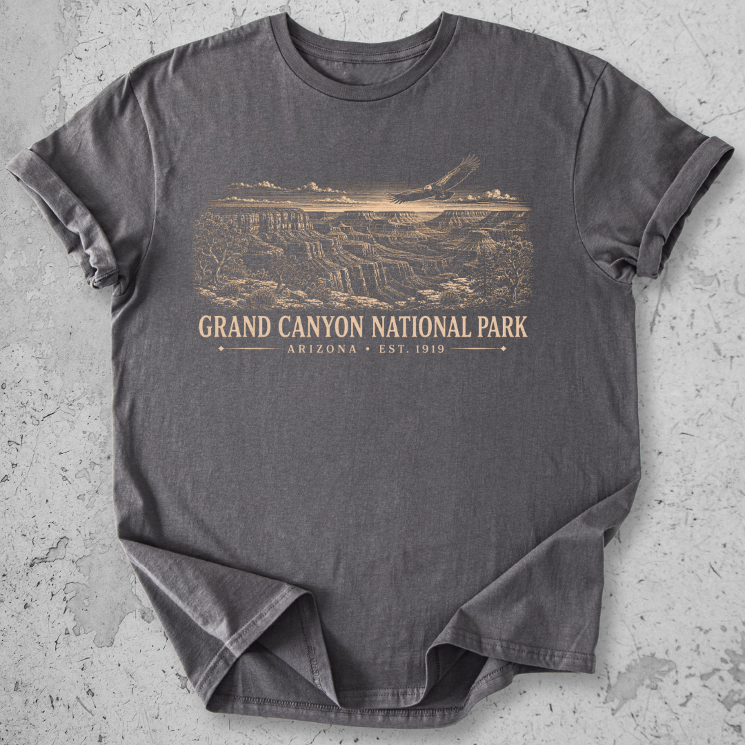 Grand Canyon Eagle  T-Shirt