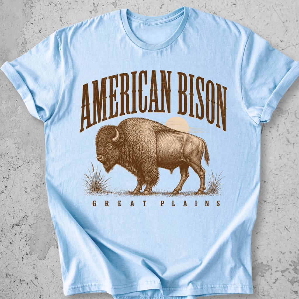 American Bison Great Plains T-Shirt