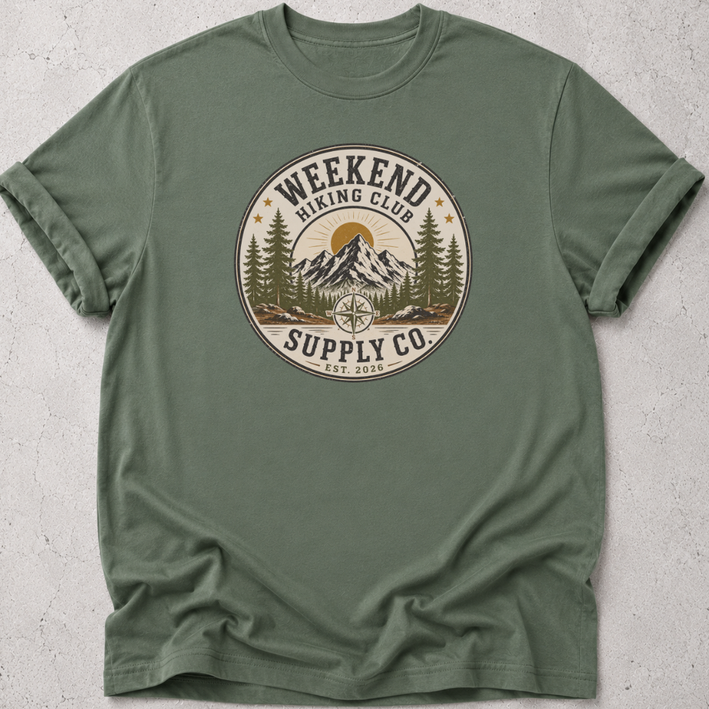 Weekend Hiking Supply Co. T-shirt