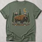 Folk Art Bison T-shirt