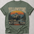 Yellowstone National Park  Bison  T-Shirt