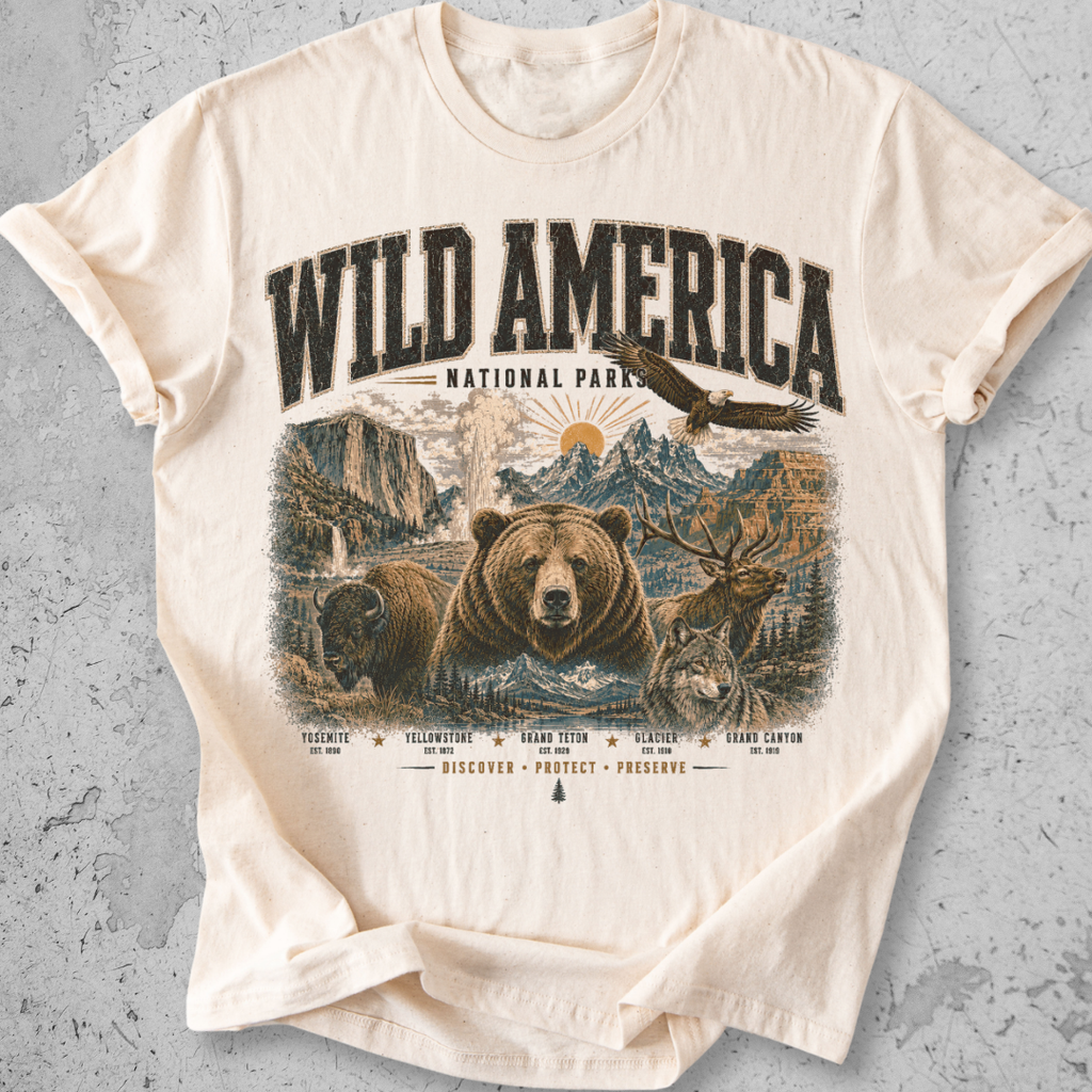 Wild America National Parks T-Shirt