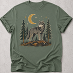 Folk Art Wolf T-shirt