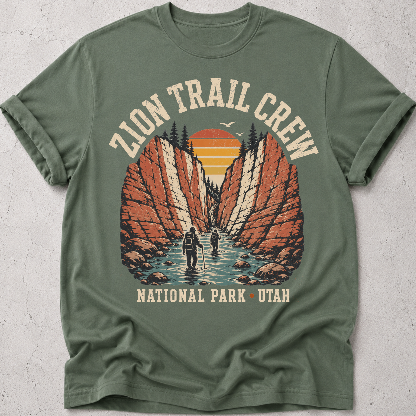 Zion National Park  Trail Crew  T-Shirt