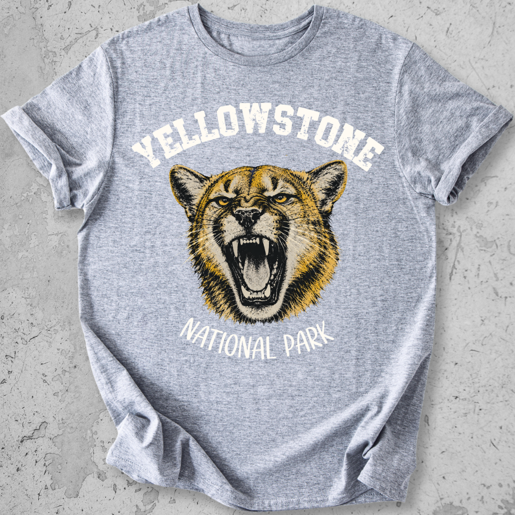Yellowstone Mountain Lion  T-Shirt