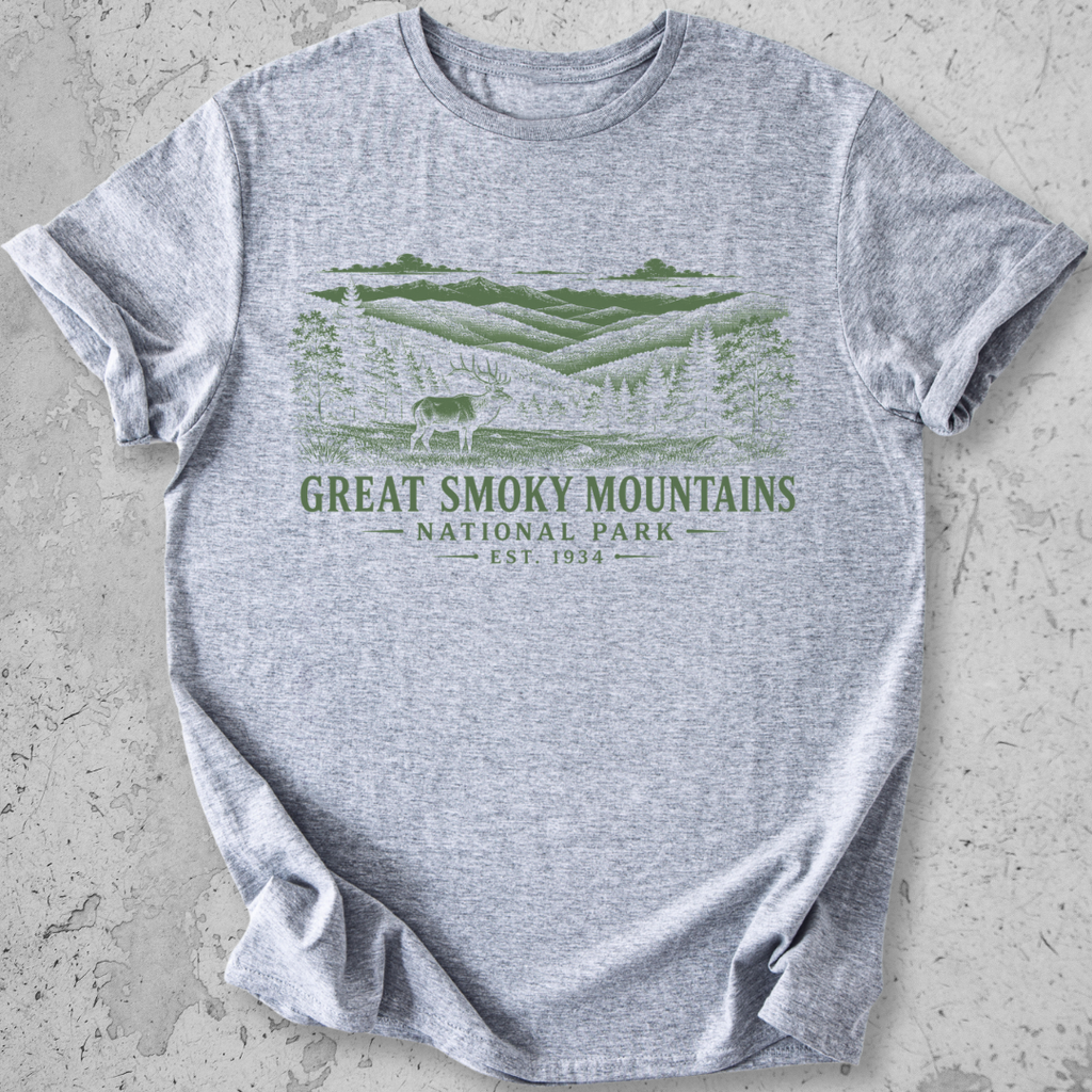 Great Smoky Mountain Elk  T-Shirt