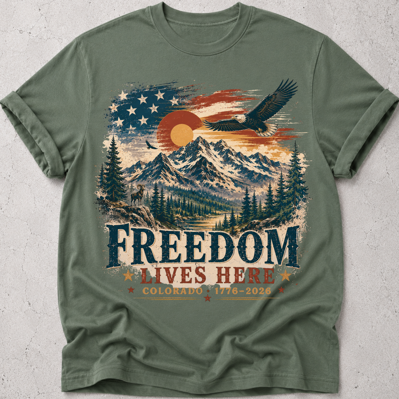 Colorado  250 Anniversary T-Shirt