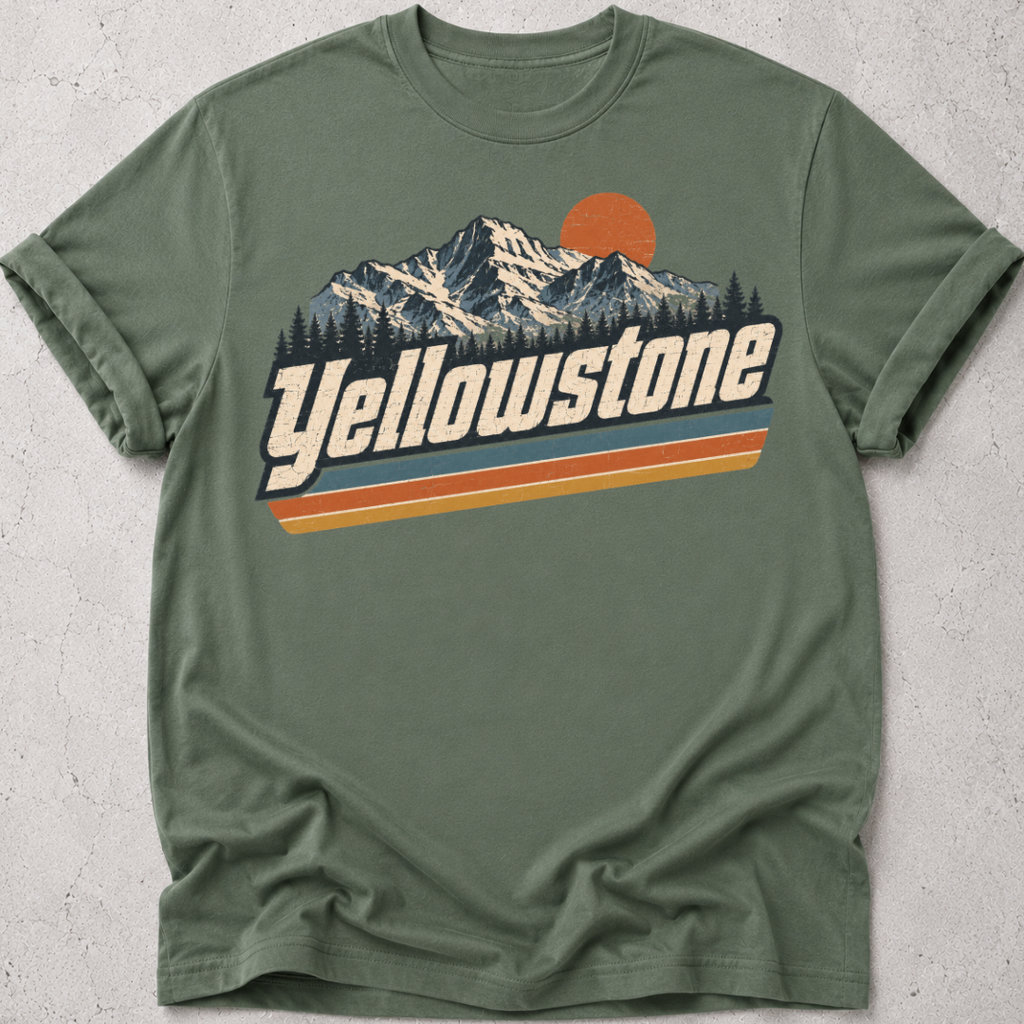 Yellowstone Retro T-Shirt