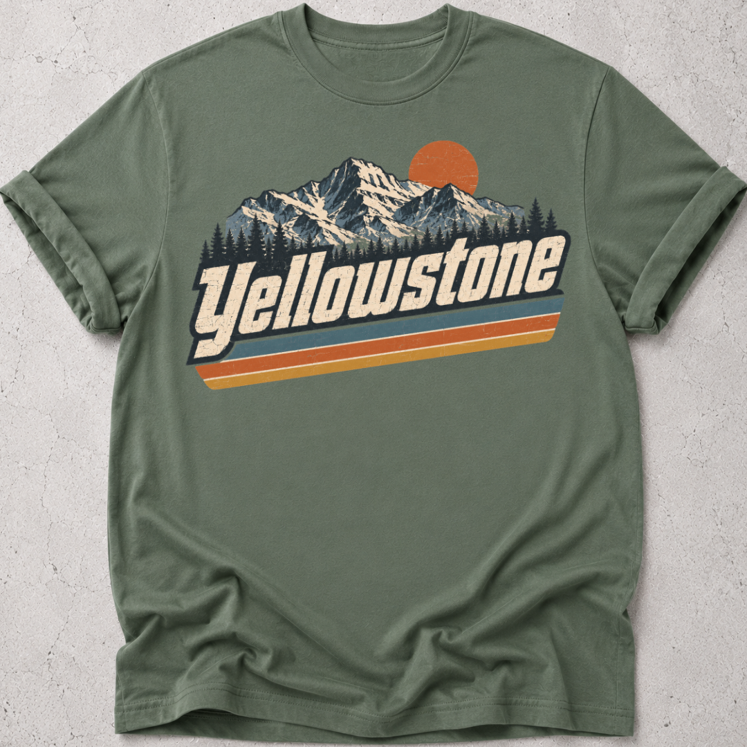 Yellowstone Retro T-Shirt
