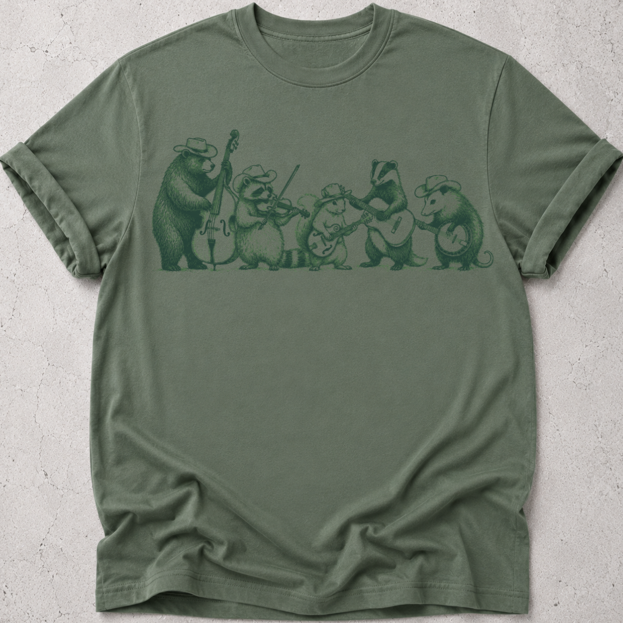 Feral Country Music Band  T-shirt