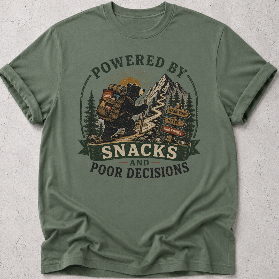 Powered By Snacks T-shirt