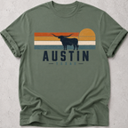 Austin Retro Sun T-Shirt