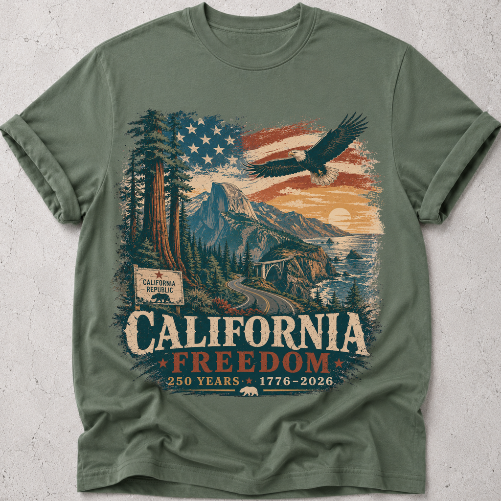 California Freedom  T-Shirt