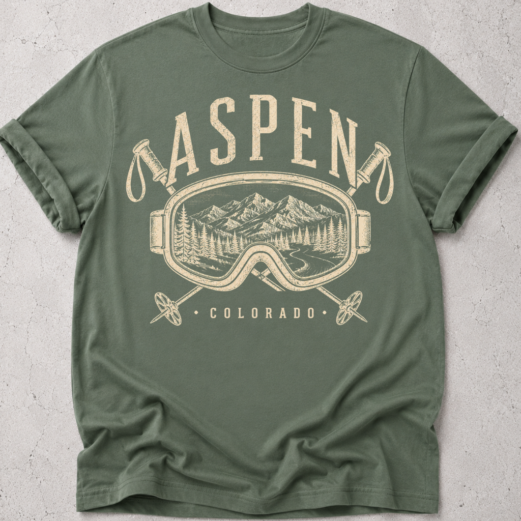 Aspen  Ski T-Shirt