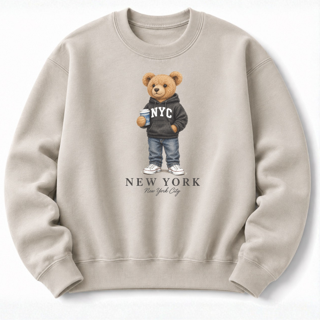 New York Teddy  Sweatshirt
