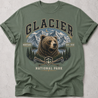 Retro Glacier Park Bear T-Shirt